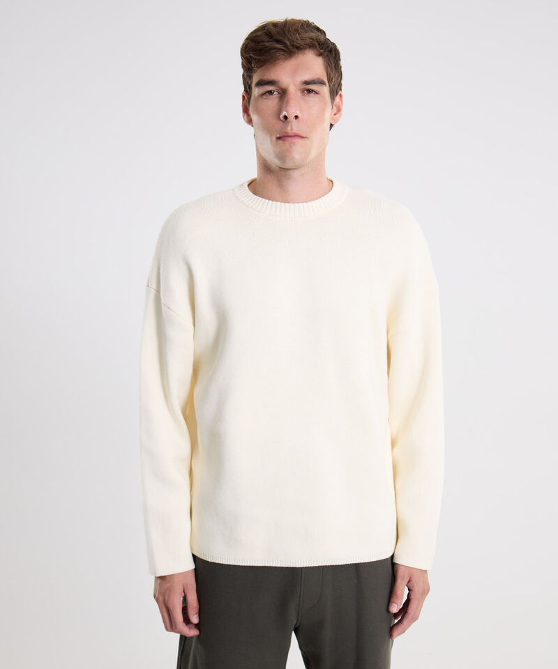 Saco Para Hombre Crema
