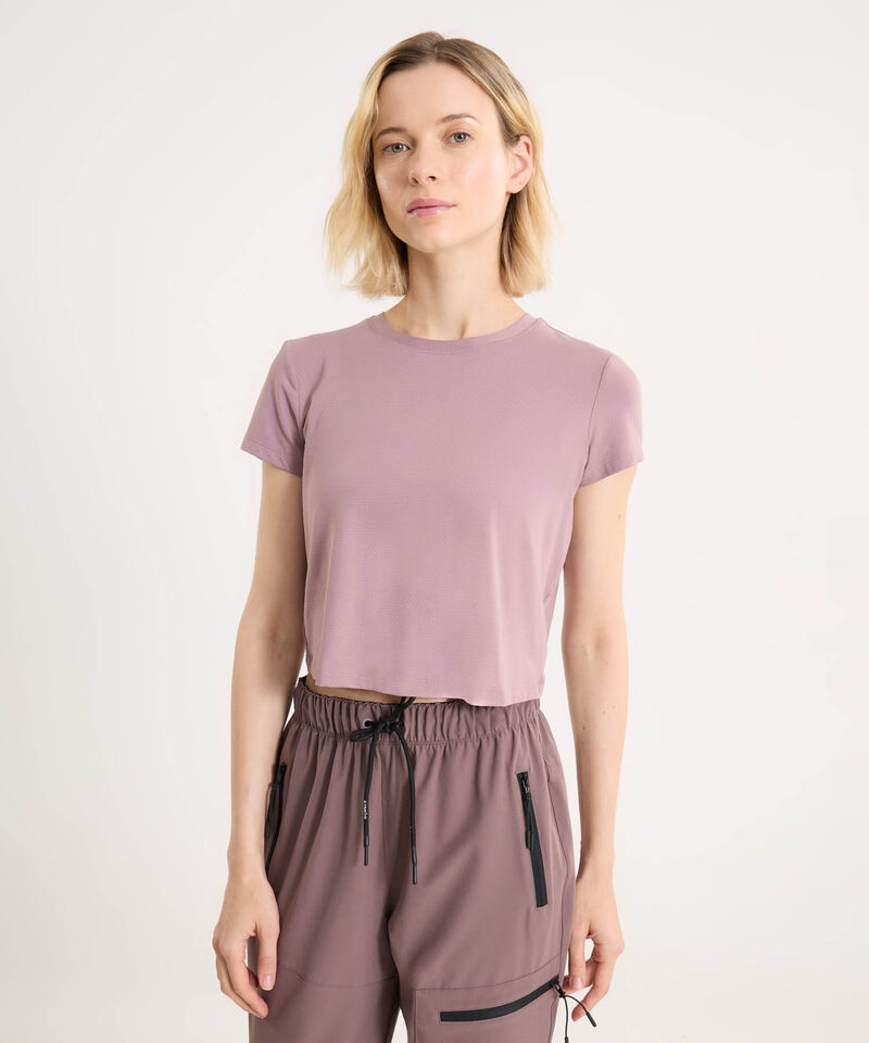 Camiseta Para Mujer Lila
