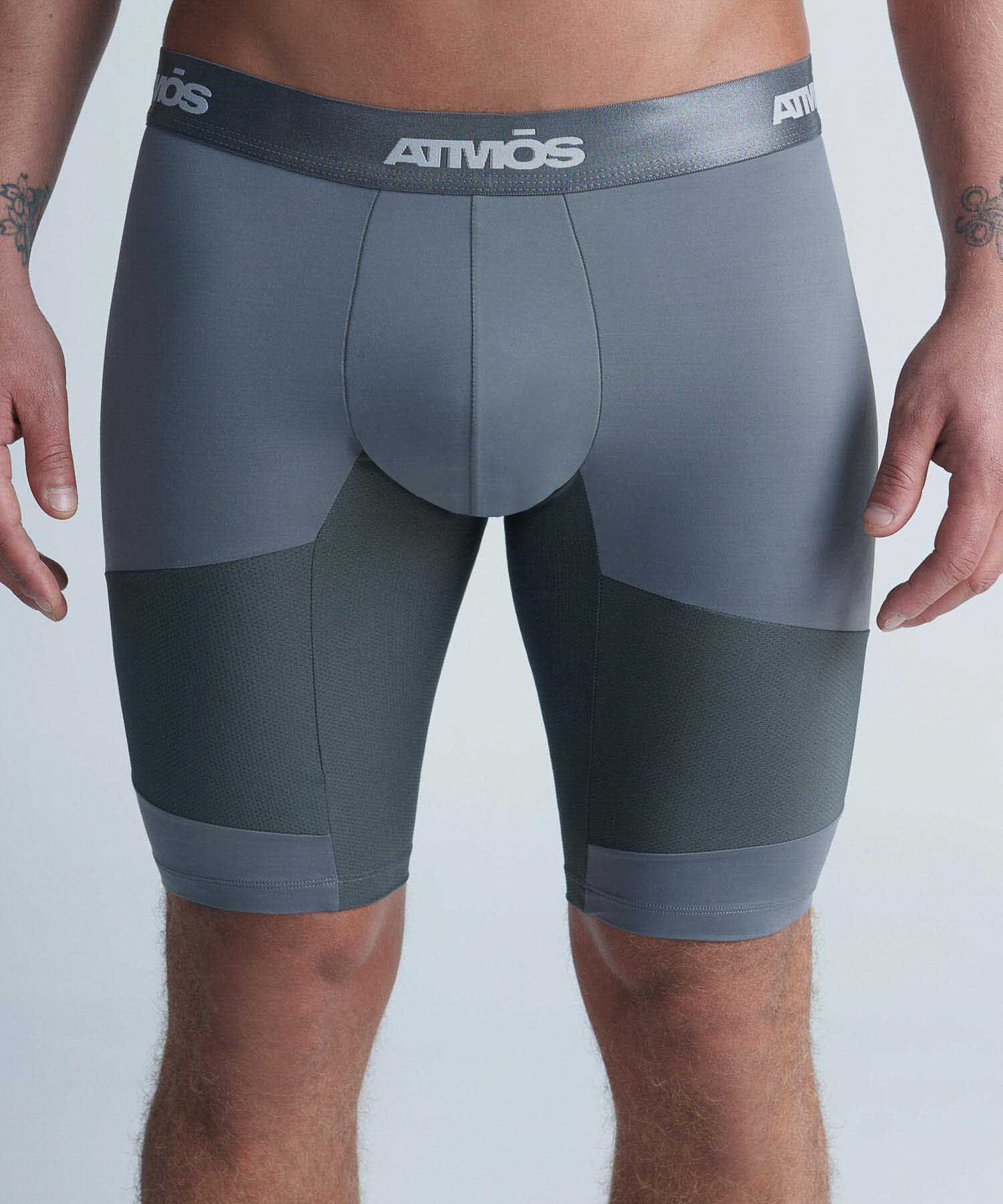 Boxer Para Hombre Gris
