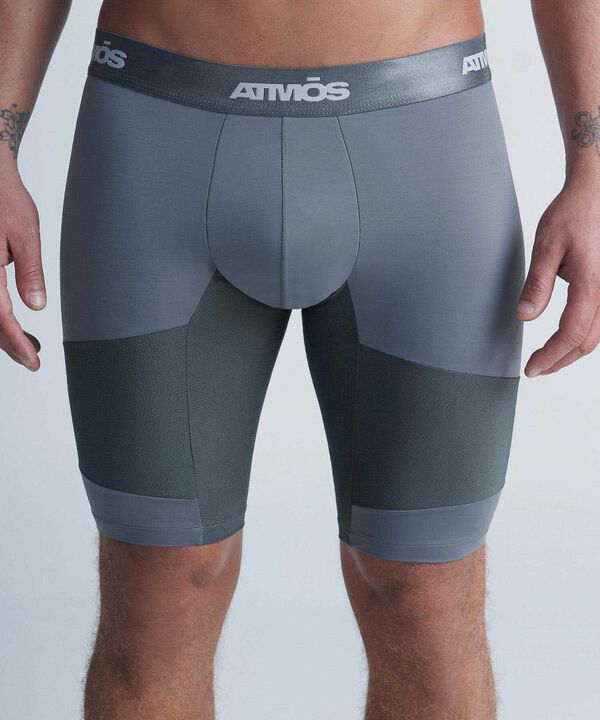 Boxer Para Hombre Gris