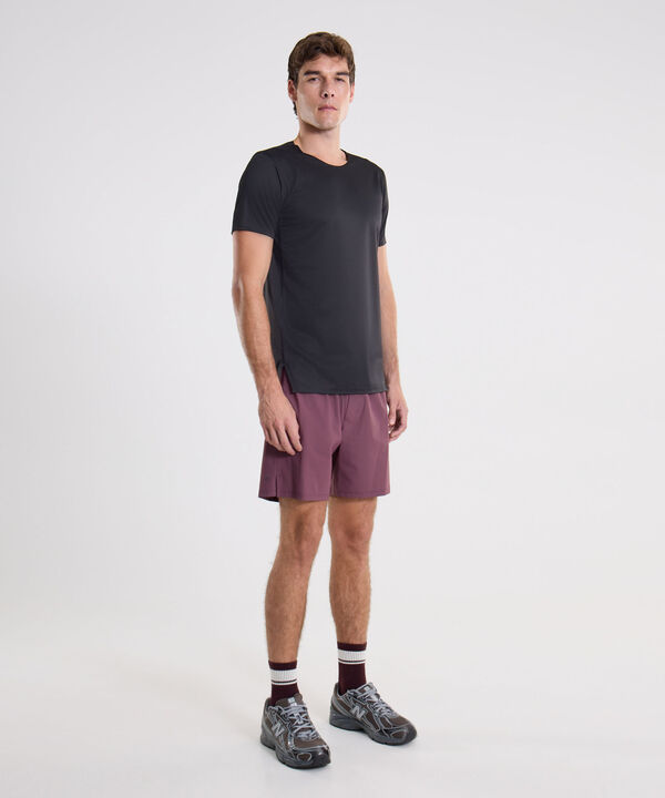 Bermuda Para Hombre Morado