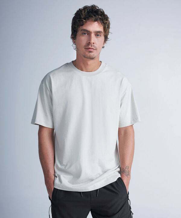 Camiseta Para Hombre Beige image number null