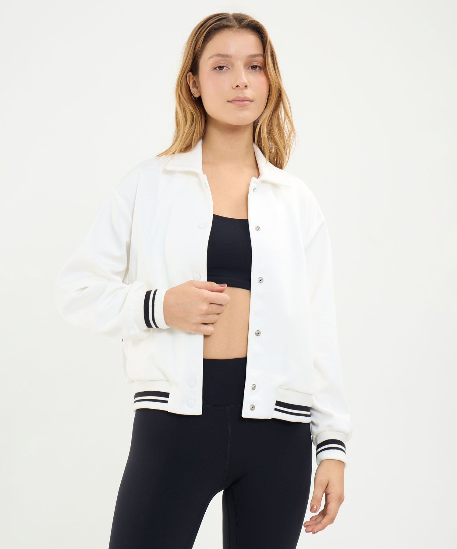Chaqueta Para Mujer Marfil