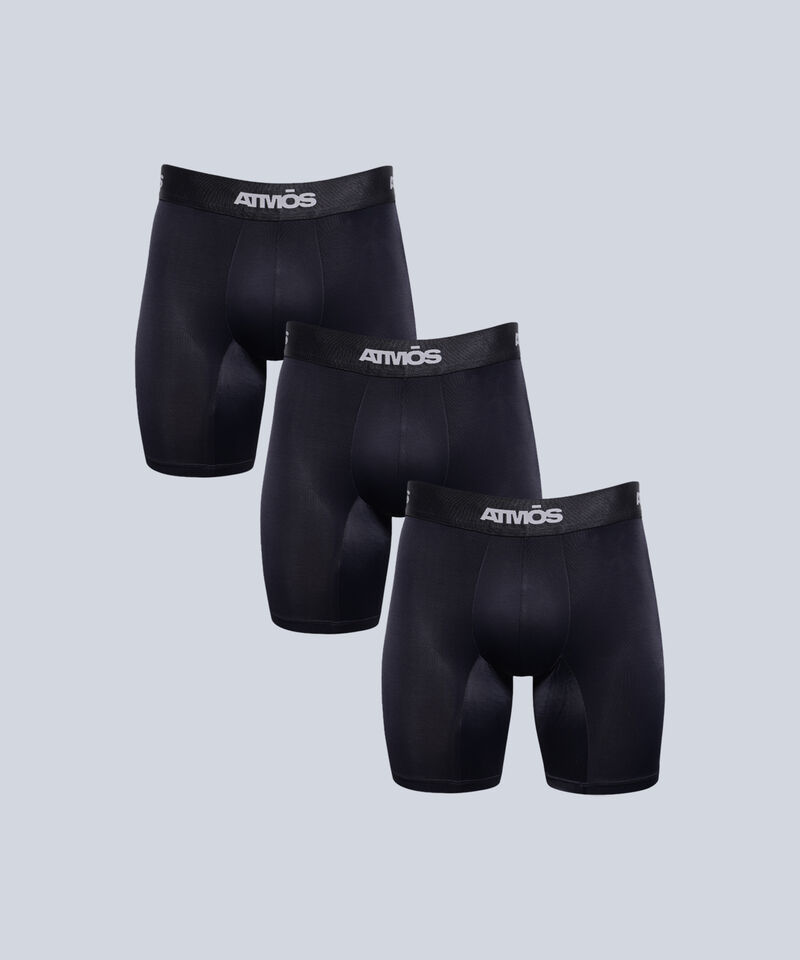 Boxer Para Hombre Negro