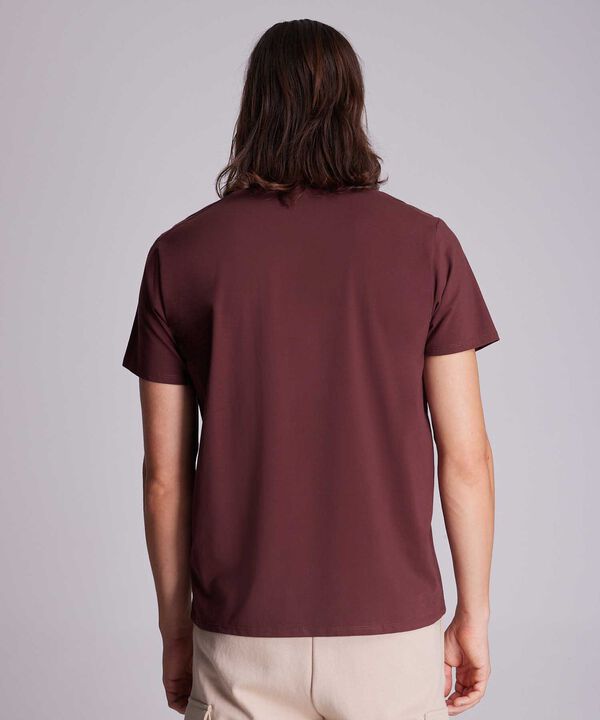 Camiseta Para Hombre Vino image number null