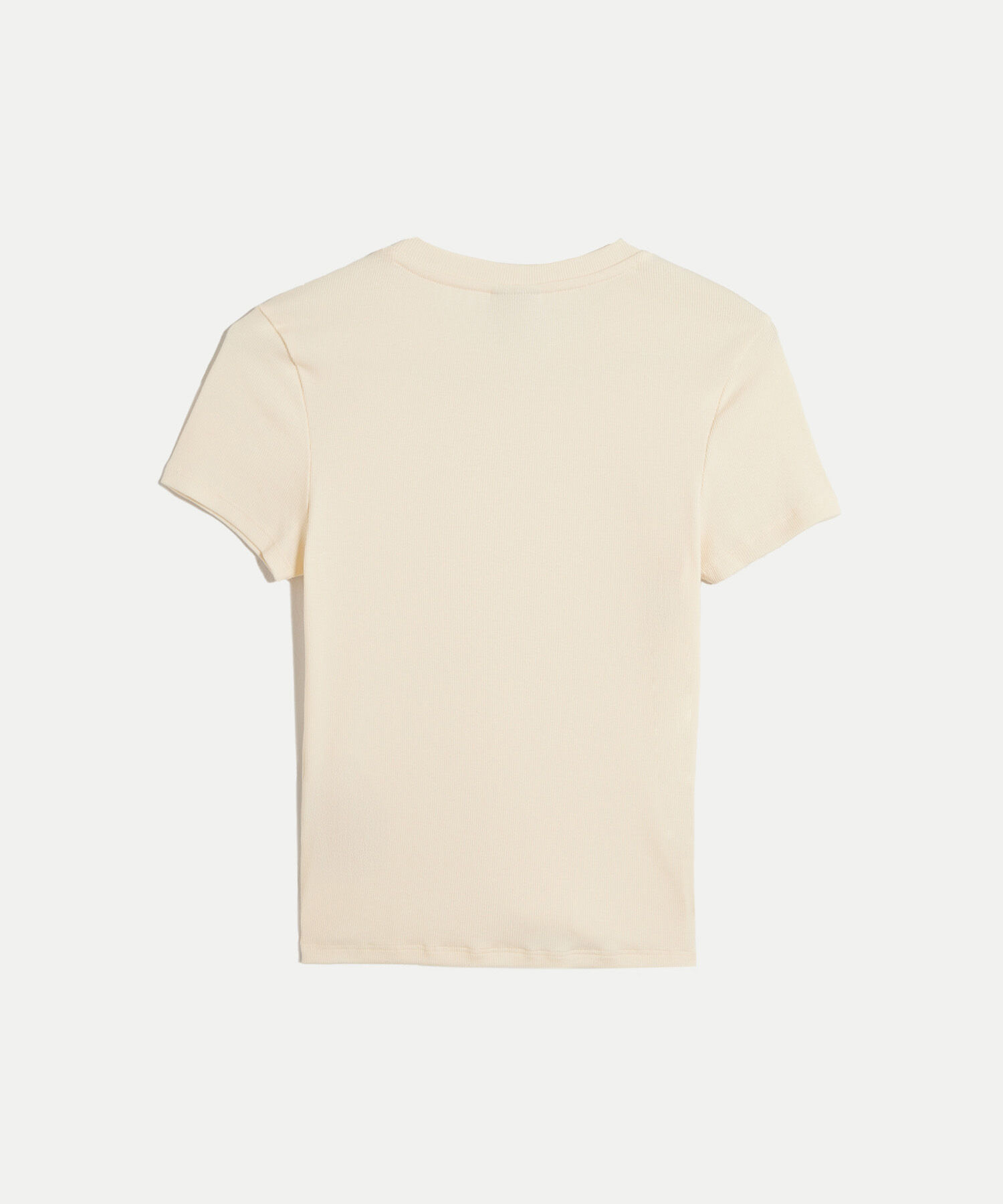 Camiseta Para Mujer Marfil