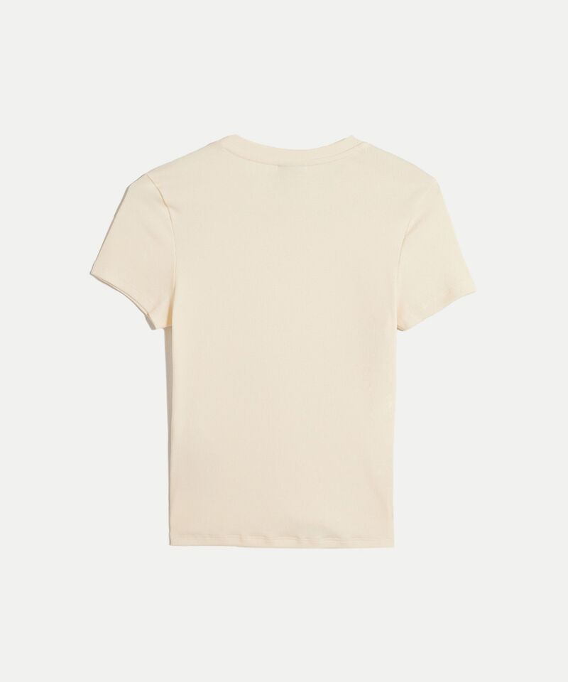 Camiseta Para Mujer Marfil