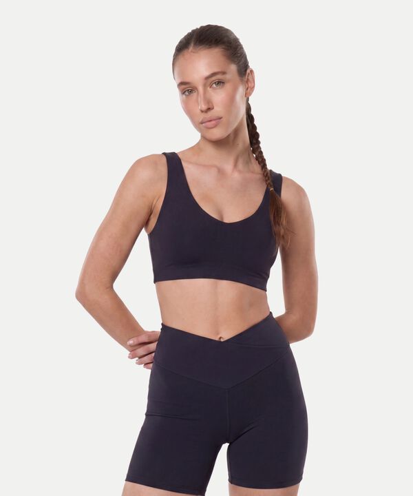 Top Para Mujer Negro image number null