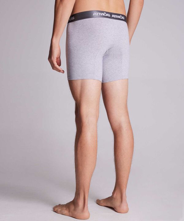 Boxer Para Hombre Gris