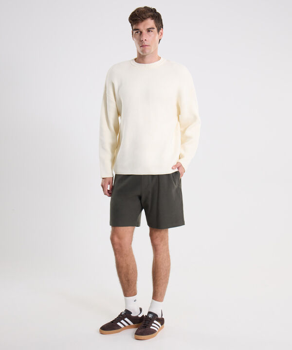 Saco Para Hombre Crema