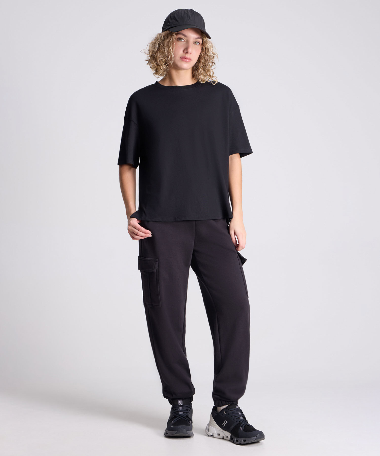 Camiseta Para Mujer Negro