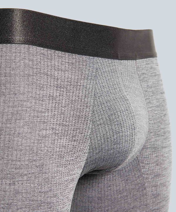 Boxer Para Hombre Gris
