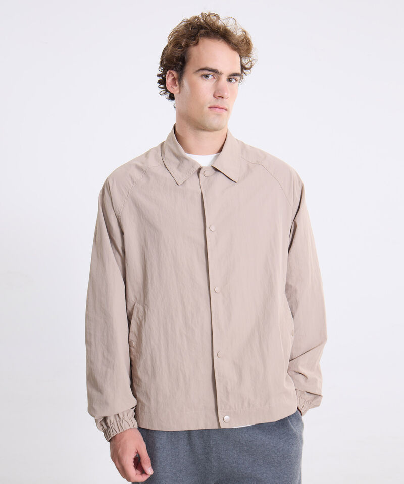 Chaqueta Para Hombre Beige