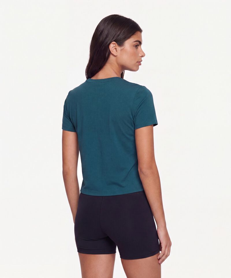 Camiseta Para Mujer Verde