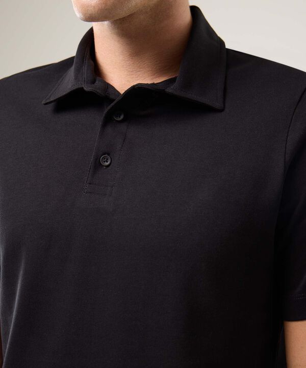 Polo Para Hombre Negro