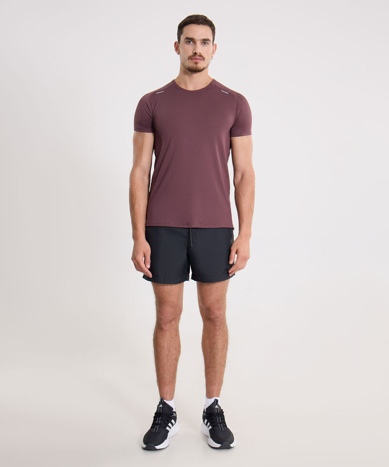 Camiseta Para Hombre Morado