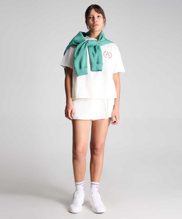 Short Para Mujer Marfil image number null