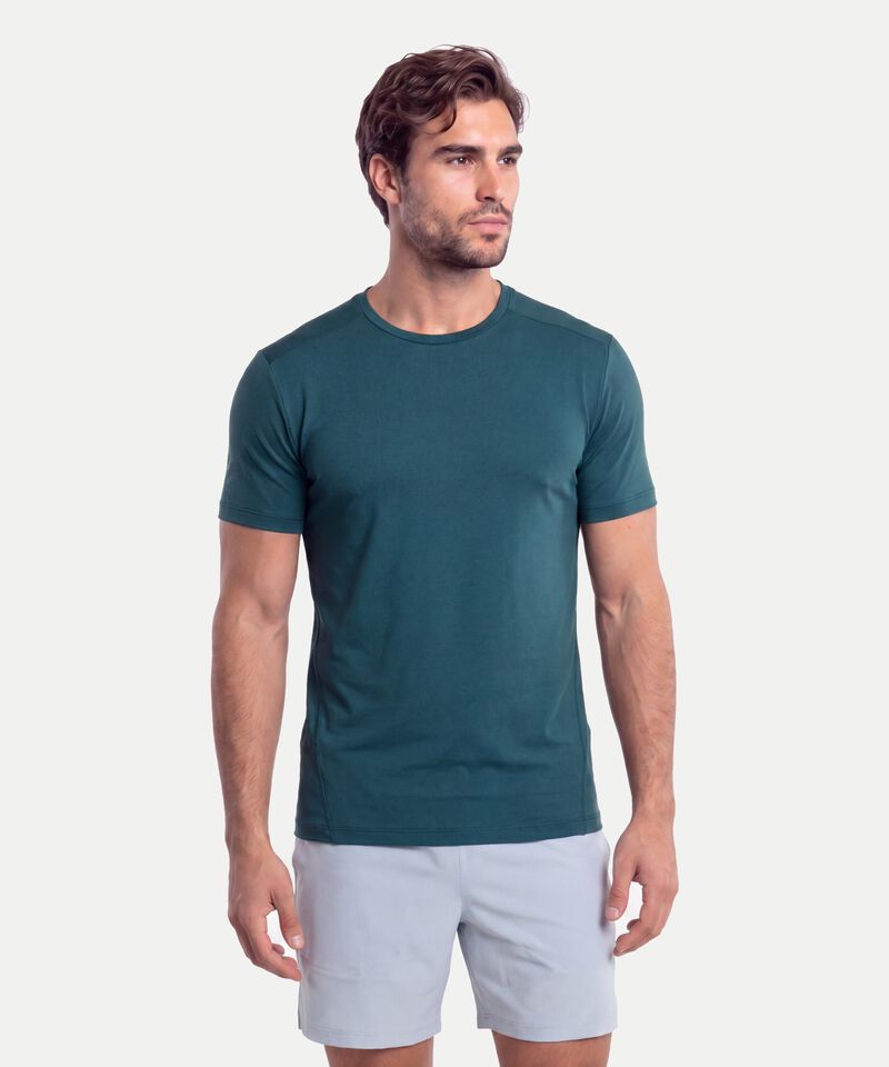 Camiseta Para Hombre Verde