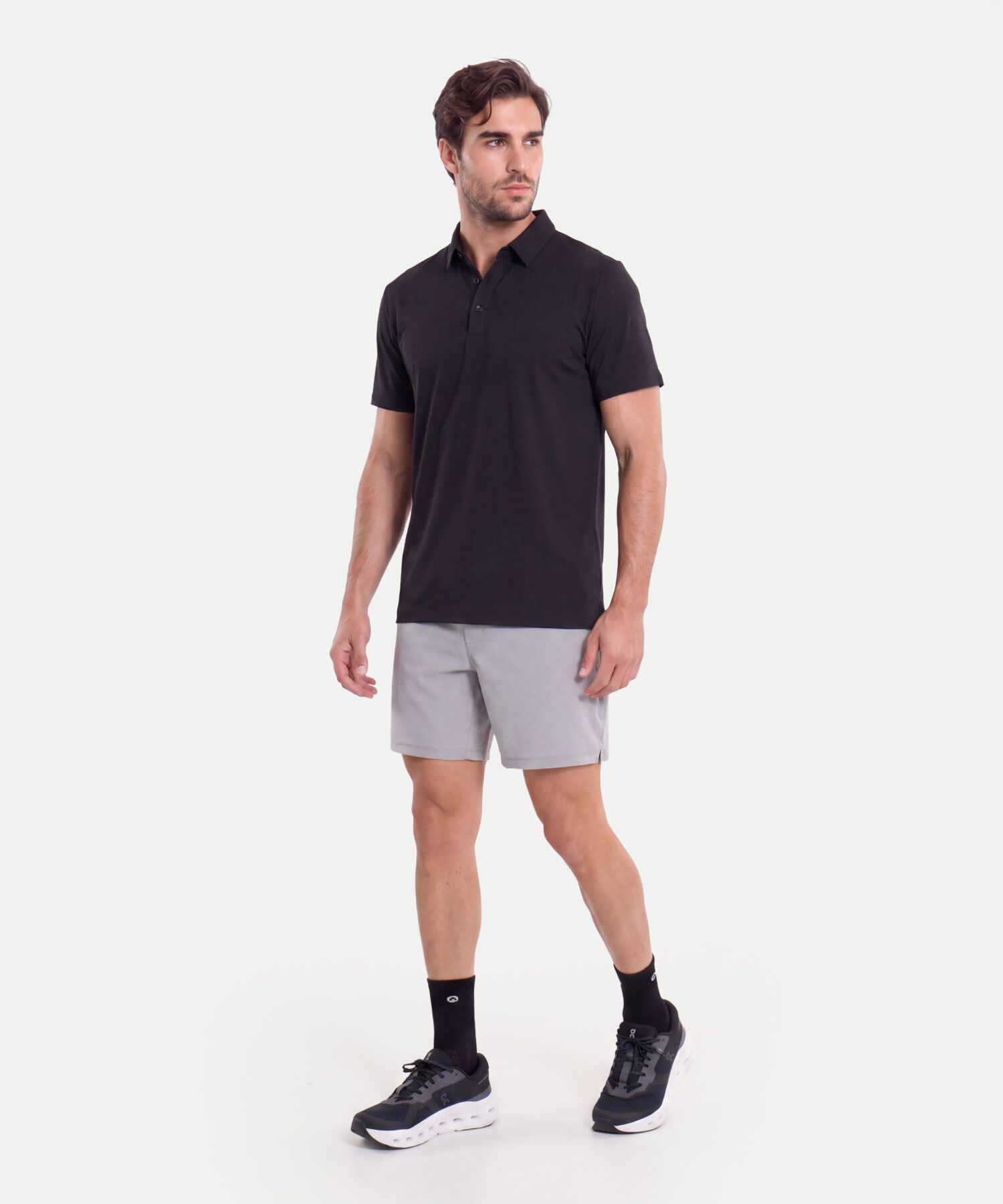 Bermuda Para Hombre GrisOscuro