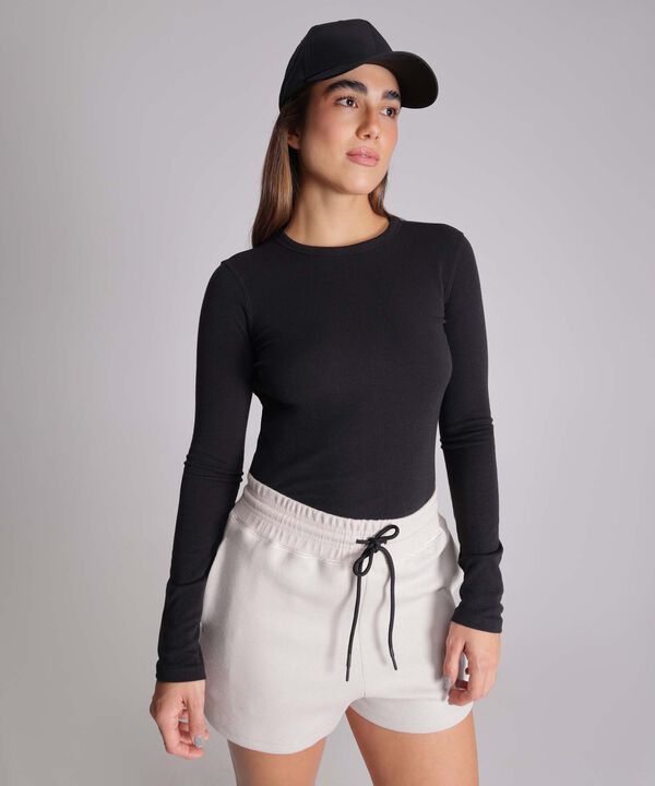 Camiseta Para Mujer Negro image number null