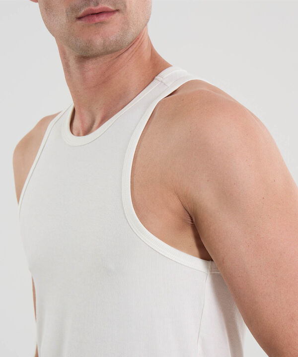 Camiseta Para Hombre Blanco