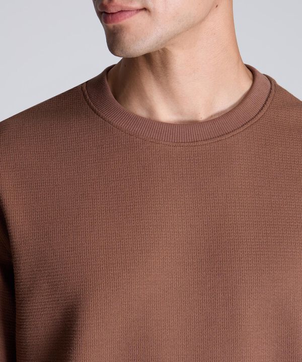 Camiseta Para Hombre Cafe image number null