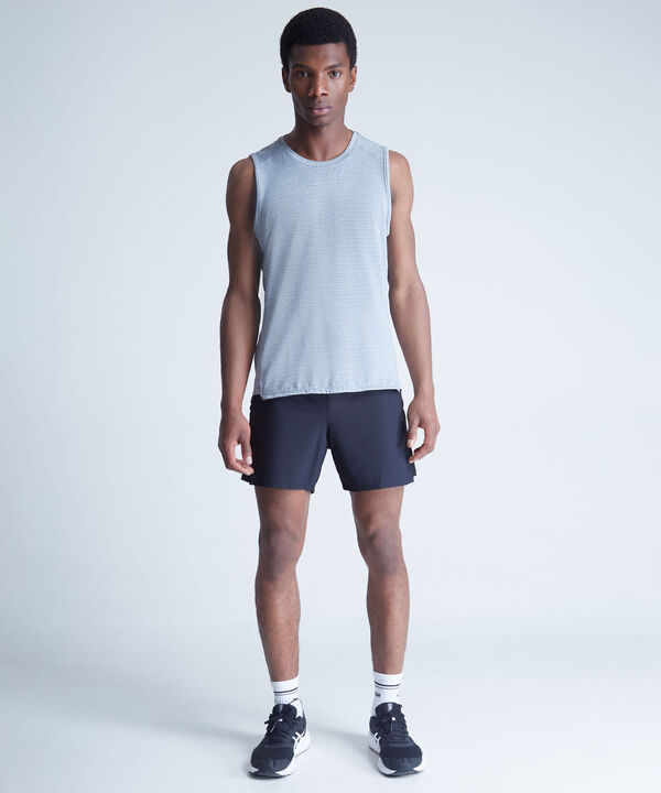 Bermuda Para Hombre Negro