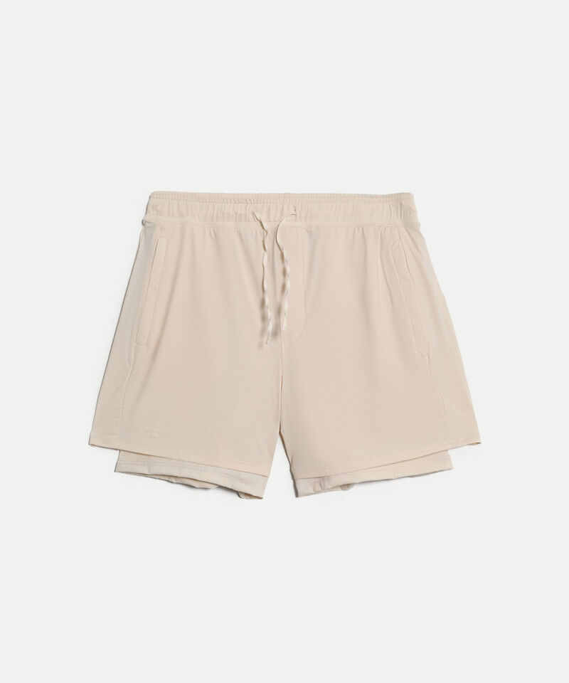 Bermuda Para Hombre Crema