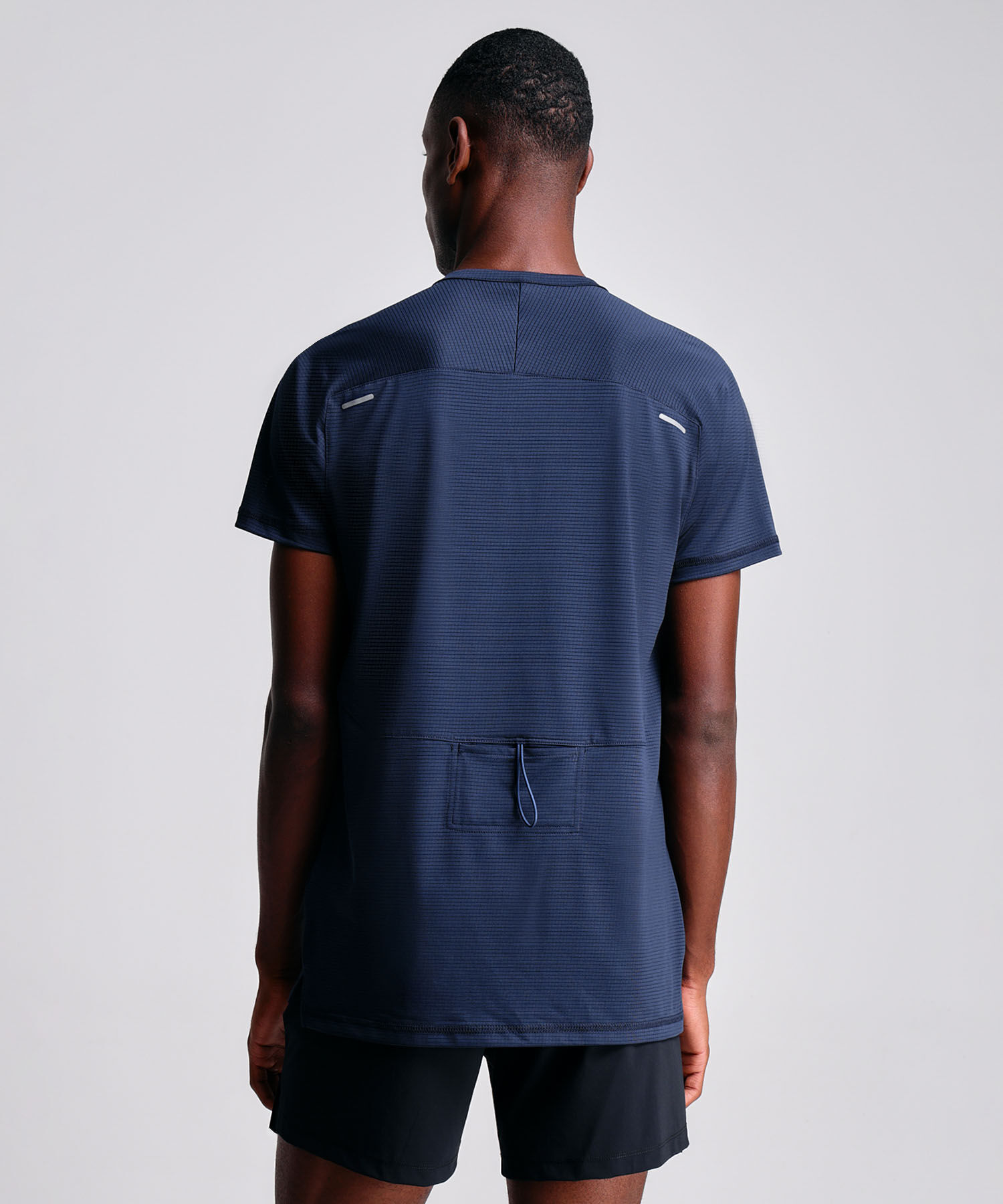 Camiseta Para Hombre AzulOscuro