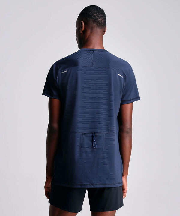 Camiseta Para Hombre AzulOscuro image number null