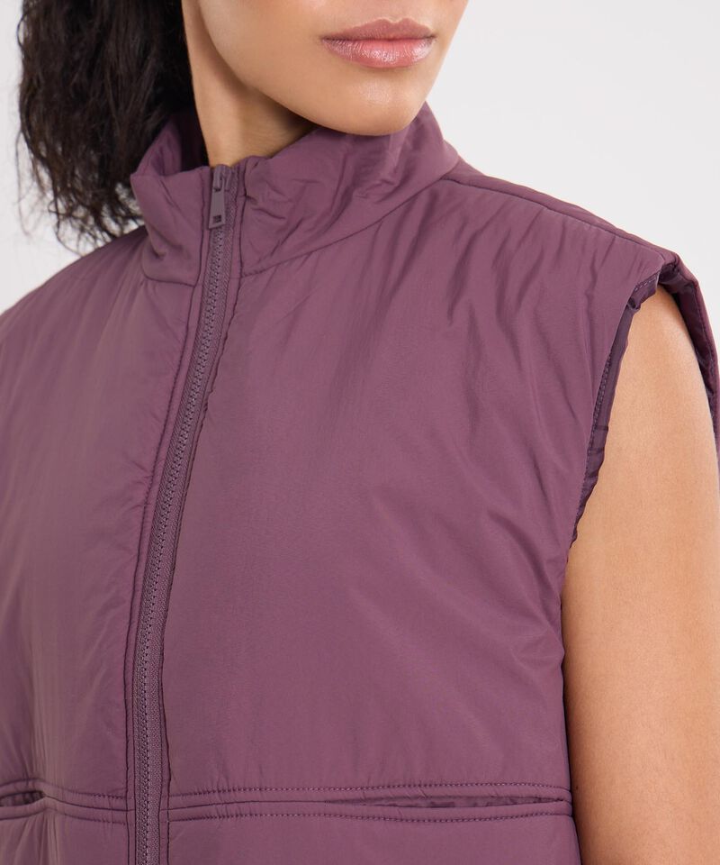 Chaleco Para Mujer Morado