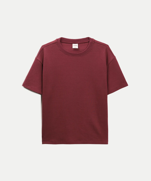 Camiseta Para Hombre Vino image number null