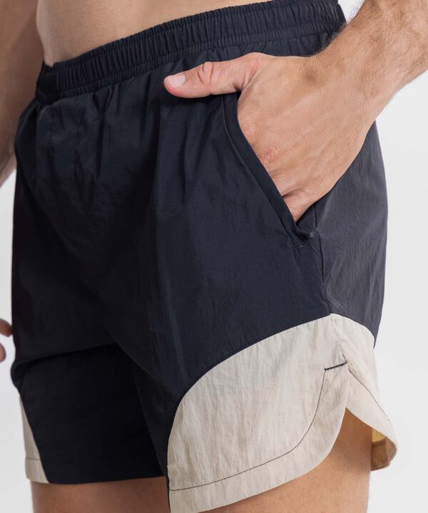 Bermuda Para Hombre Negro