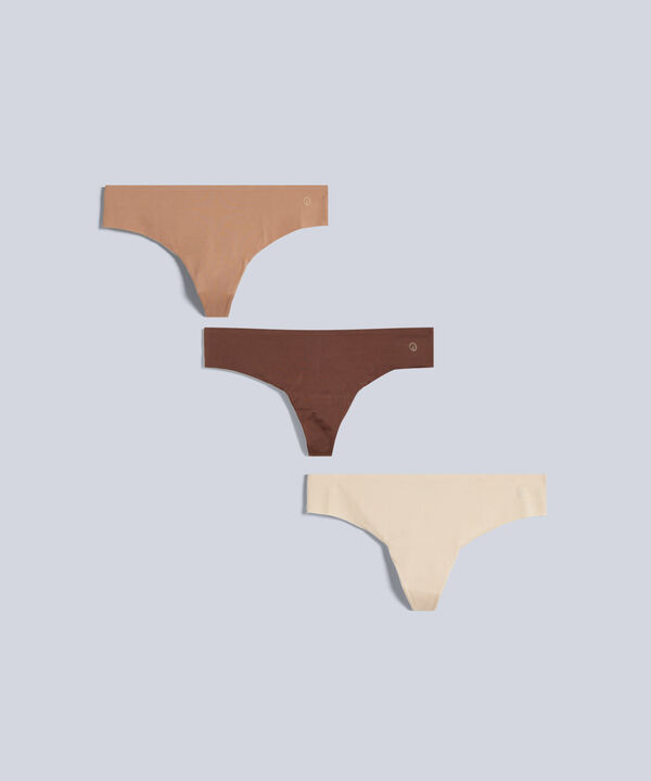 Panty Para Mujer Cafe image number null