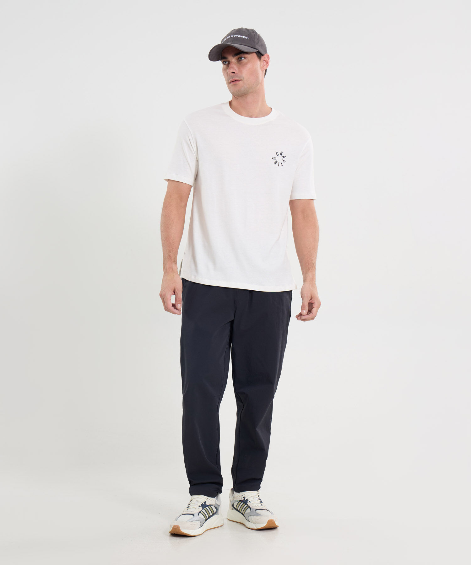 Camiseta Para Hombre Marfil