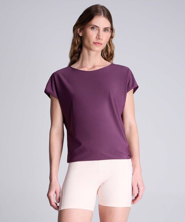 Camiseta Para Mujer Morado image number null