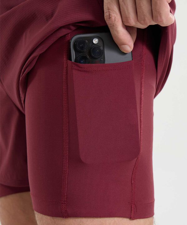 Short Para Hombre Vino image number null