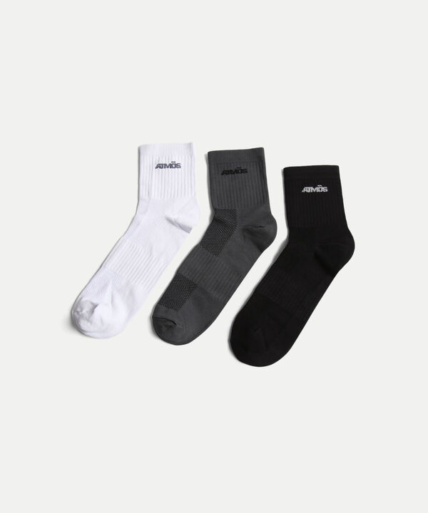 Medias Para Hombre Blanco image number null