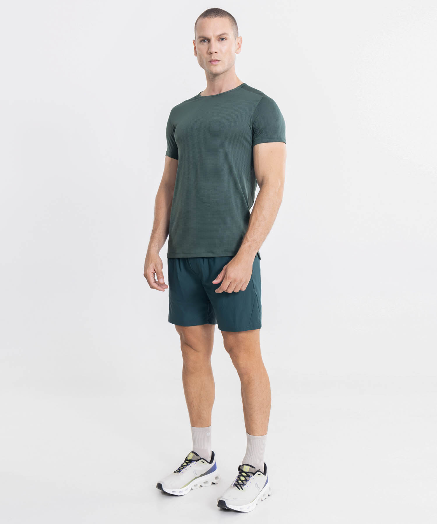 Camiseta Para Hombre Verde