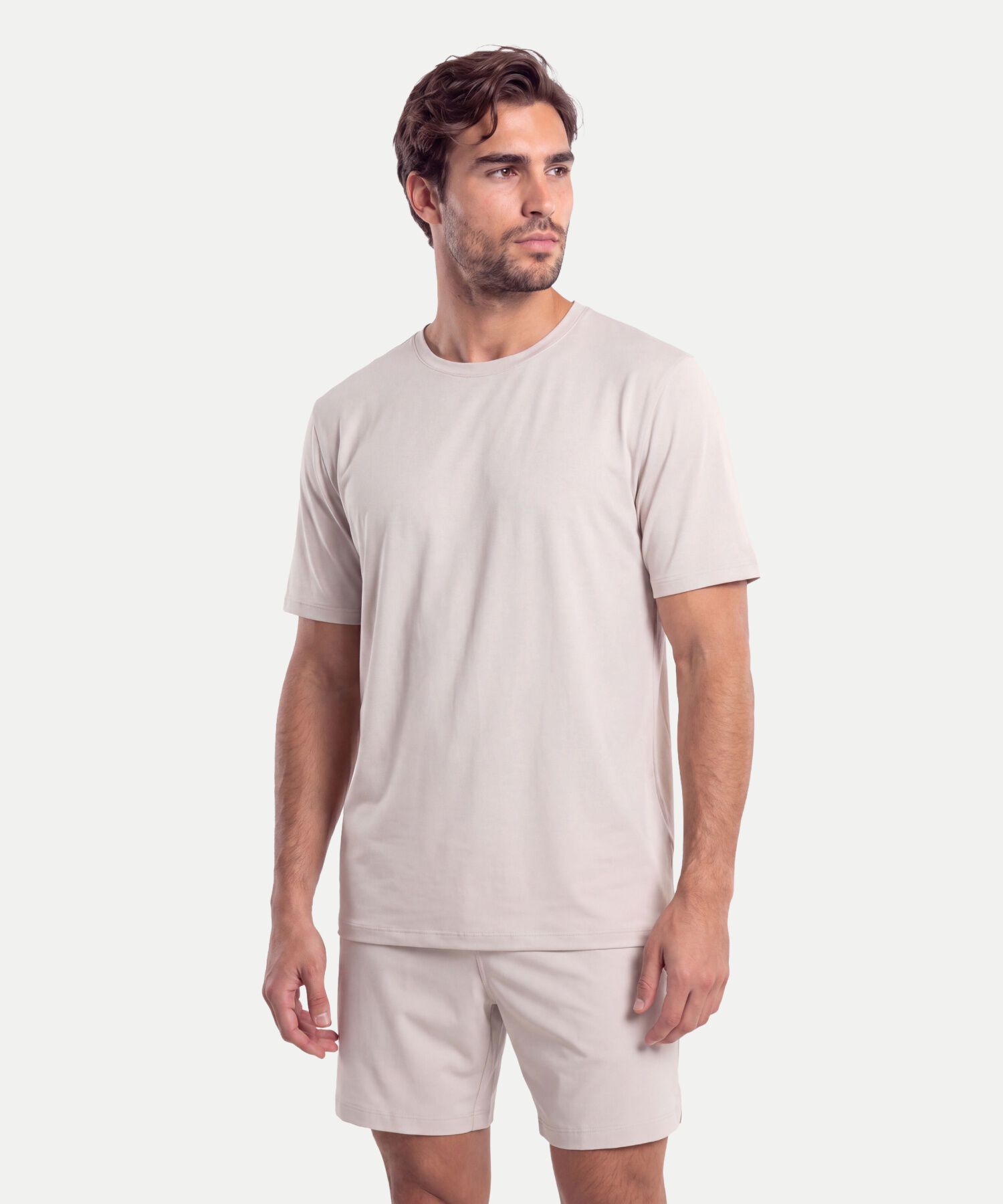 Camiseta Para Hombre Beige