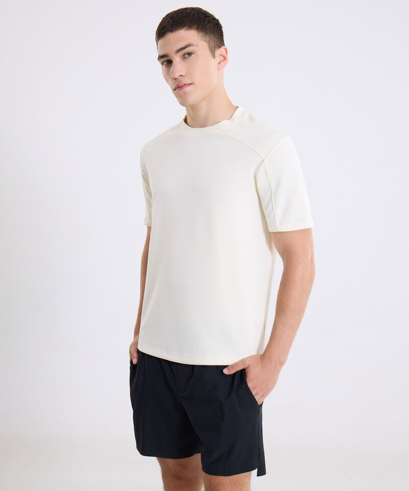 Camiseta Para Hombre Beige