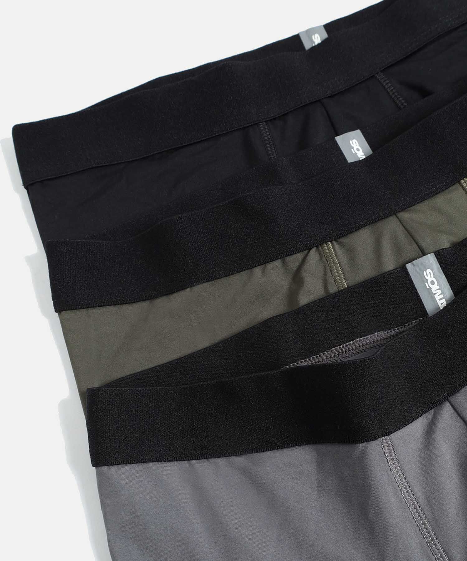 Boxer Para Hombre Gris