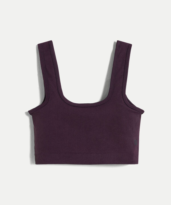 Top Para Mujer Morado image number null