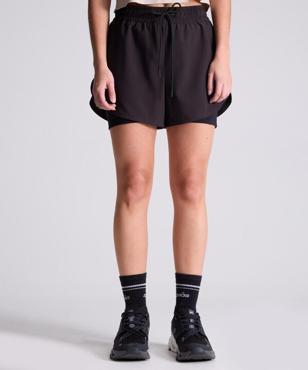 Short Para Mujer Negro image number null
