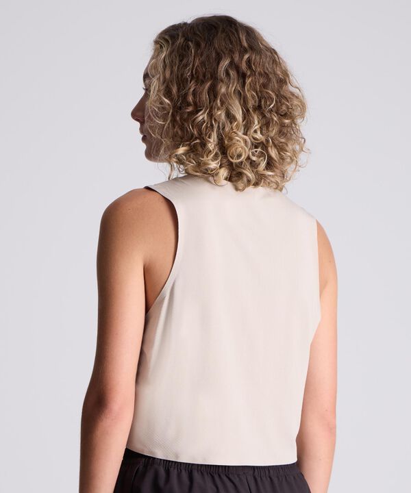 Camiseta Para Mujer Beige