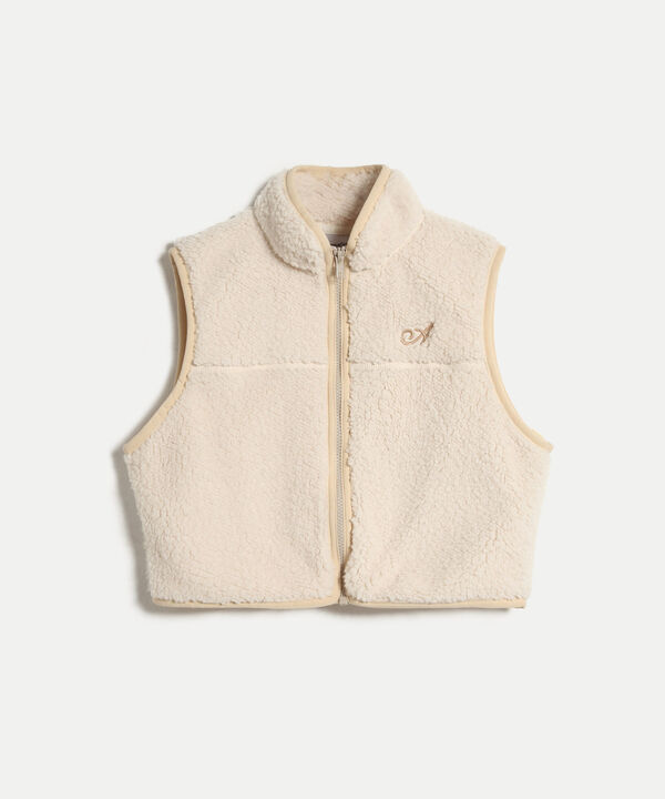 Chaleco Para Mujer Marfil