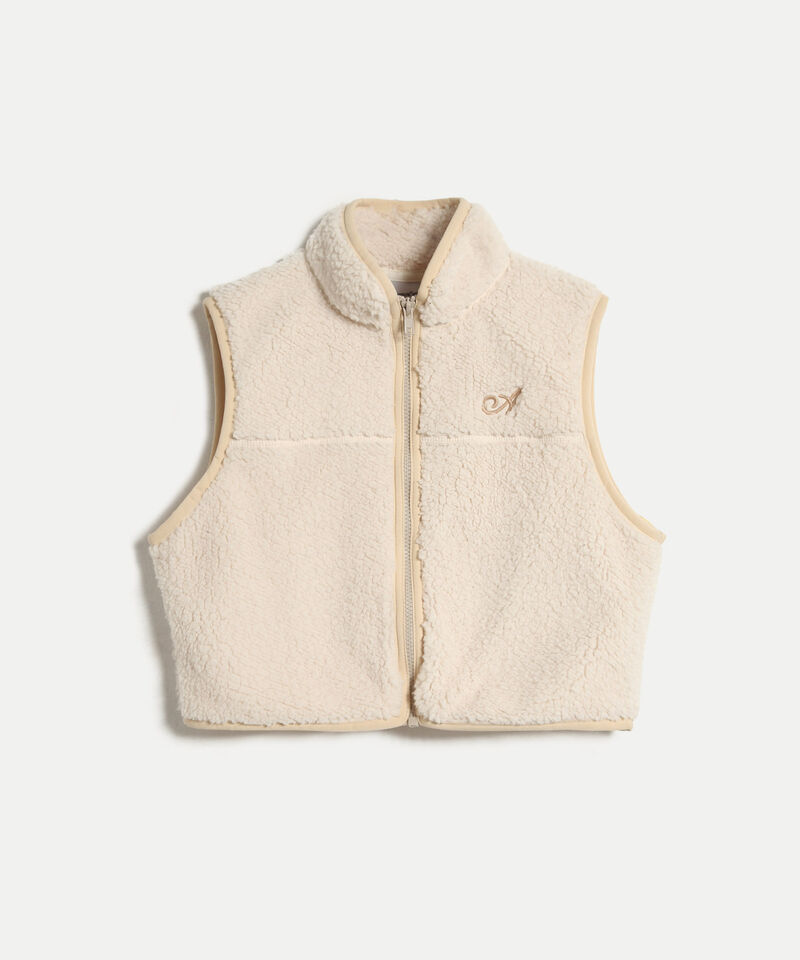 Chaleco Para Mujer Marfil