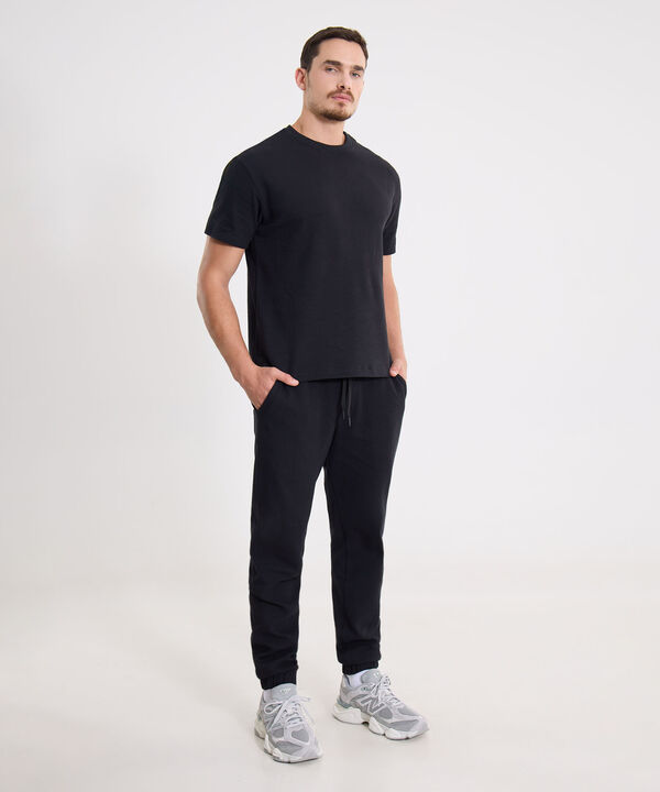 Pantalon Para Hombre Negro image number null