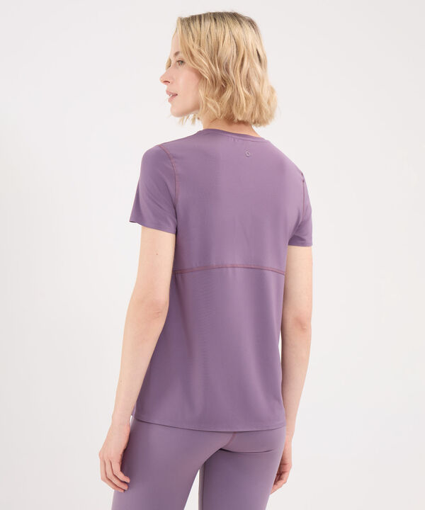 Camiseta Para Mujer Morado