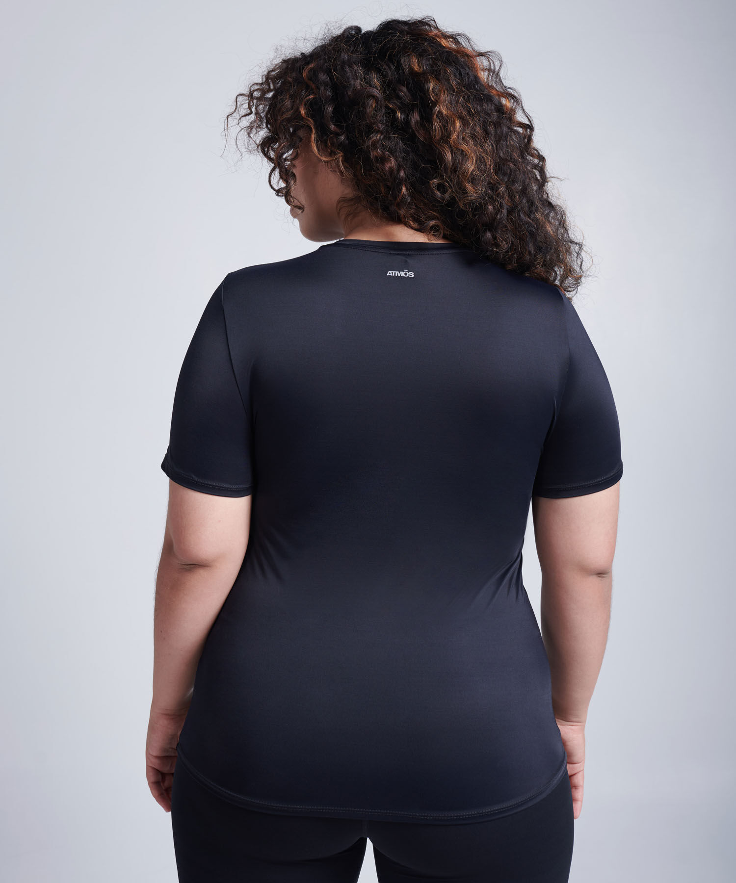 Camiseta Para Mujer Negro